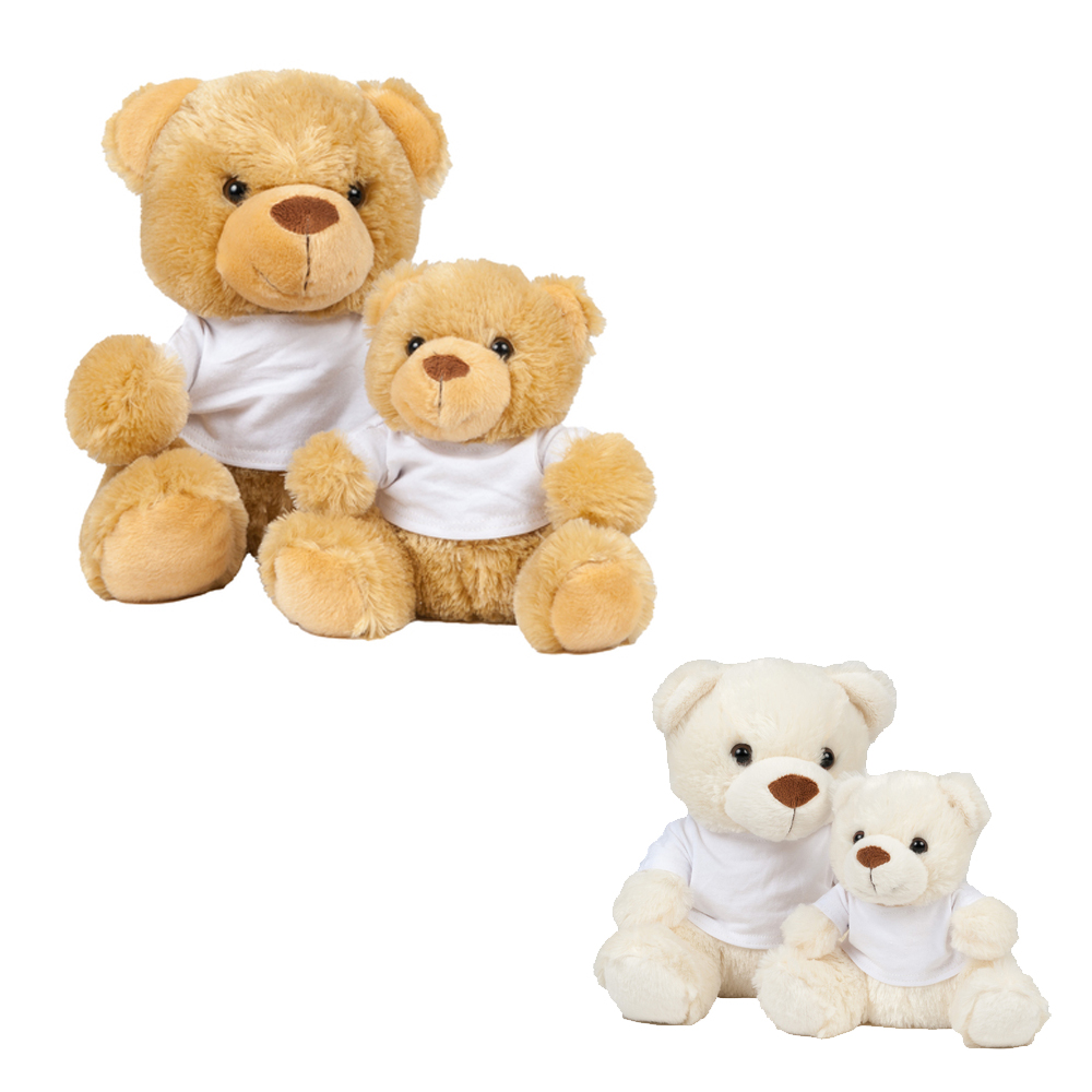 MM30 Mumbles Bär mit T-Shirt bedruckbar Kuscheltier