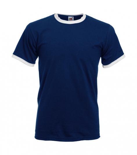 Fruit of the Loom Ringer T-shirt kurzarm