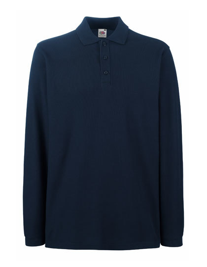 Fruit of the Loom Poloshirt Langarm