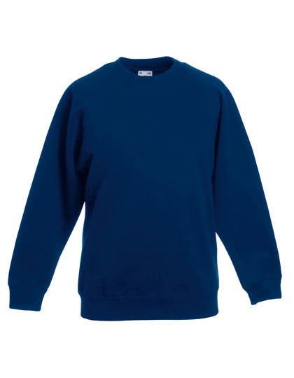 F304NK Fruit of the Loom Kinder Sweatshirt Pullover Raglan