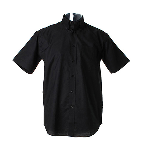 K350 Kustom Kit Hemd Kurzarm Oxford Shirt