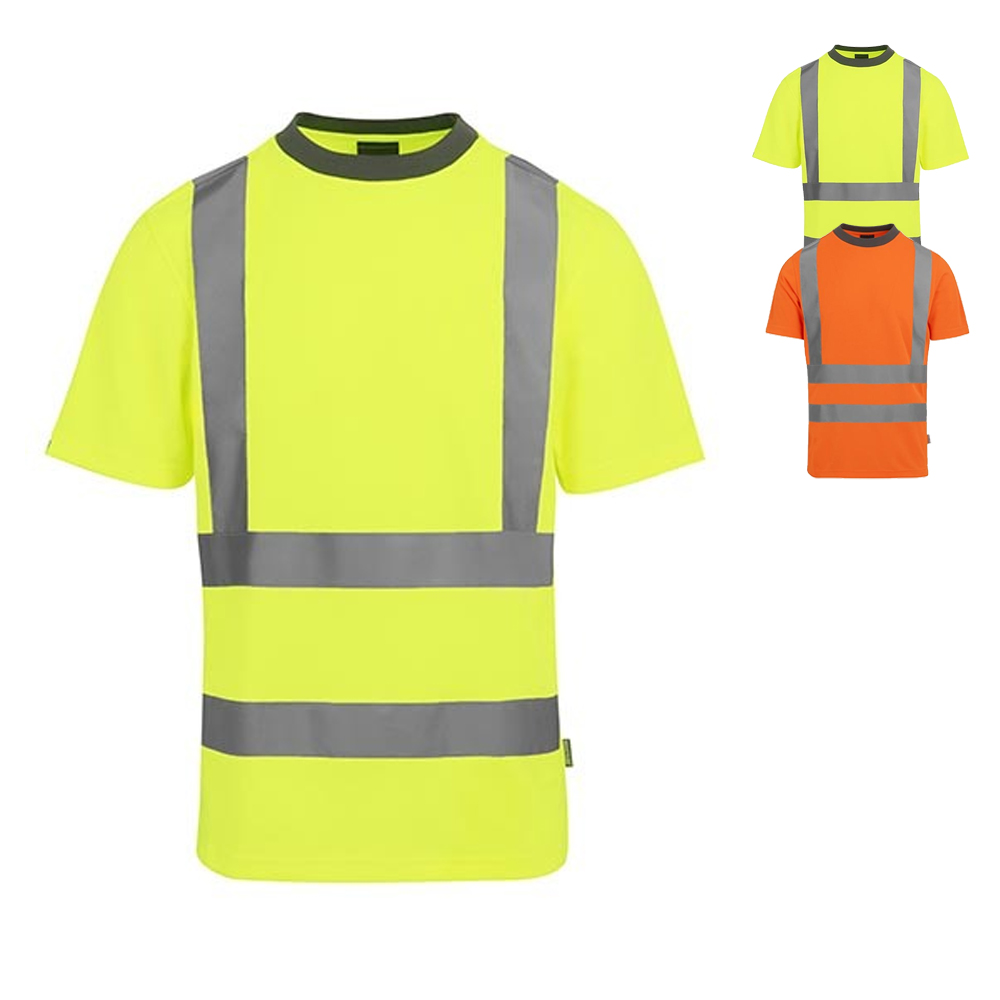 RG270 Regatta Pro Contract Hi-Vis T-Shirt hohe Sichtbarkeit