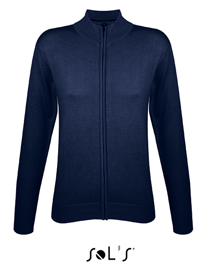 L414 SOL´S Strickjacke mit Reißverschluss Gordon Damen
