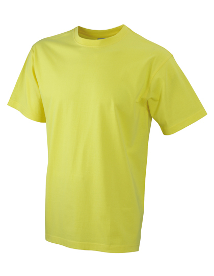 JN002 James+Nicholson Komfort Rundhals Schwer T-Shirt kurzarm