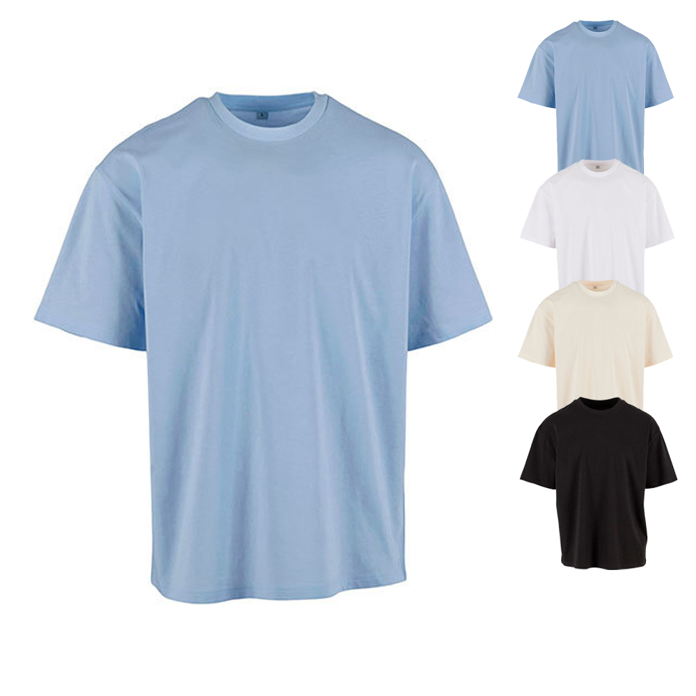 BYBB035 Build Your Brand Basic leichtes T-Shirt in weiter lockerer Passform