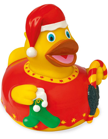 MBW131109 mbw Quietsche-Ente Weihnachten