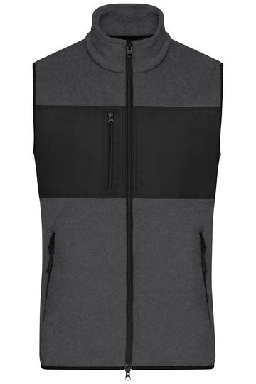 JN1310 James&Nicholson Herren Fleece Weste