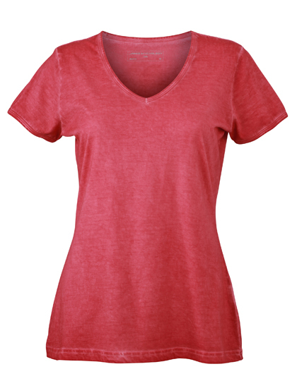 JN975 James+Nicholson Damen GIPSY T-Shirt kurzarm