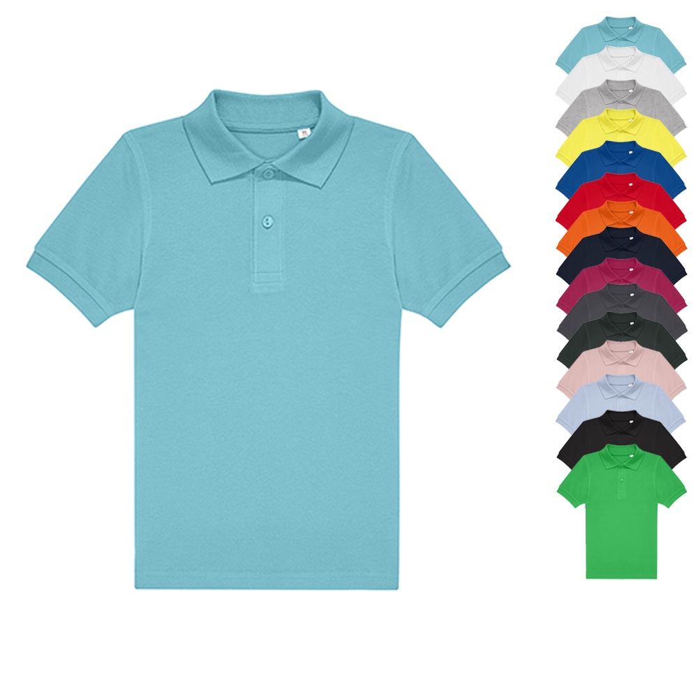BCPK001 B&C BE INSPIRED My Polo Kinder Poloshirt 180