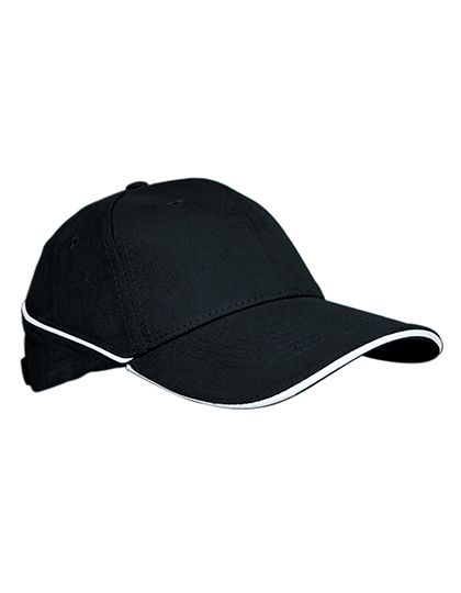 C616S L-merch Kappe mit weißen Streifen