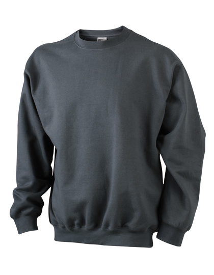 JN040 James+Nicholson Komfort Rundhals Sweatshirt