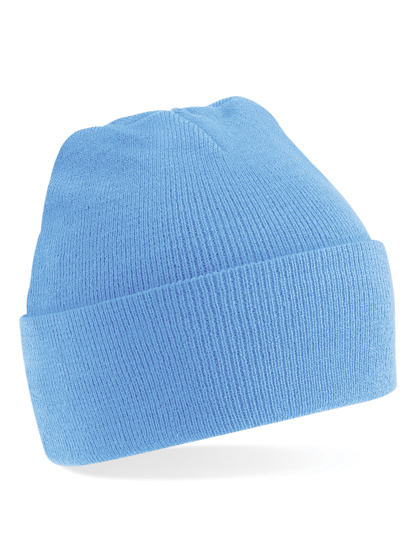 CB45 Beechfield Strickmütze Mütze mit Bündchen Original