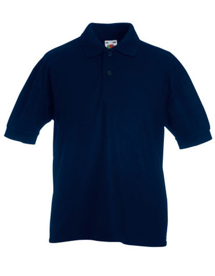 Fruit of the Loom Kinder Poloshirt Kurzarm 65/35