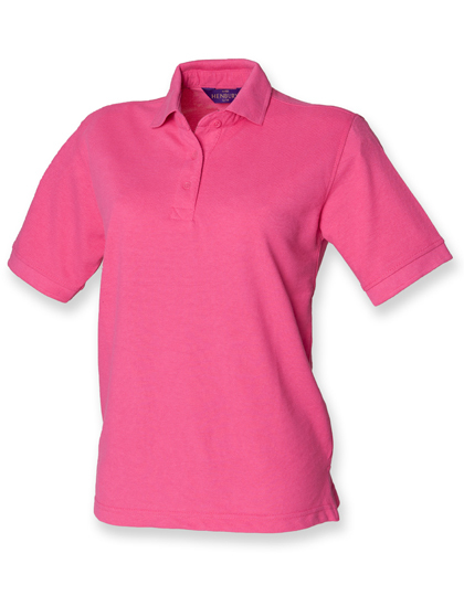 W401 Henbury Damen 65/35 klassisches Piqué-Poloshirt Kurzarm
