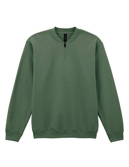 GSF008 Gildan Softstyle® mittelschweres Fleece 1/4-Reißverschluss Sweatshirt