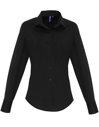 PW344 Premier Workwear Damen Bluse Langarm