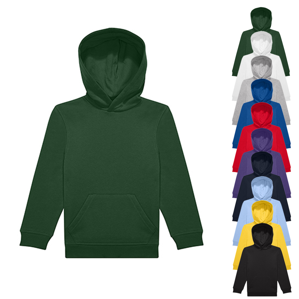 BCWK002 B&C BE INSPIRED Kinder ID.333 Kapuzen-Sweatshirt