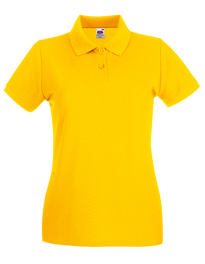 Fruit of the Loom Premium Poloshirt für Damen