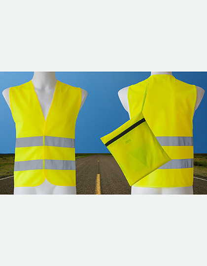 KX506 Korntex Warnwesten KfZ zweier Paket EN ISO 20471
