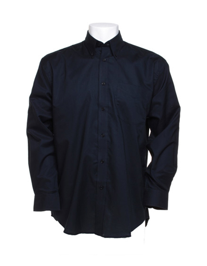 K351 Kustom Kit Hemd Langarm Oxford Shirt