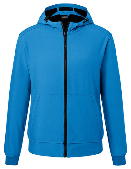 JN1146 James+Nicholson Herren Kapuzen Softshelljacke