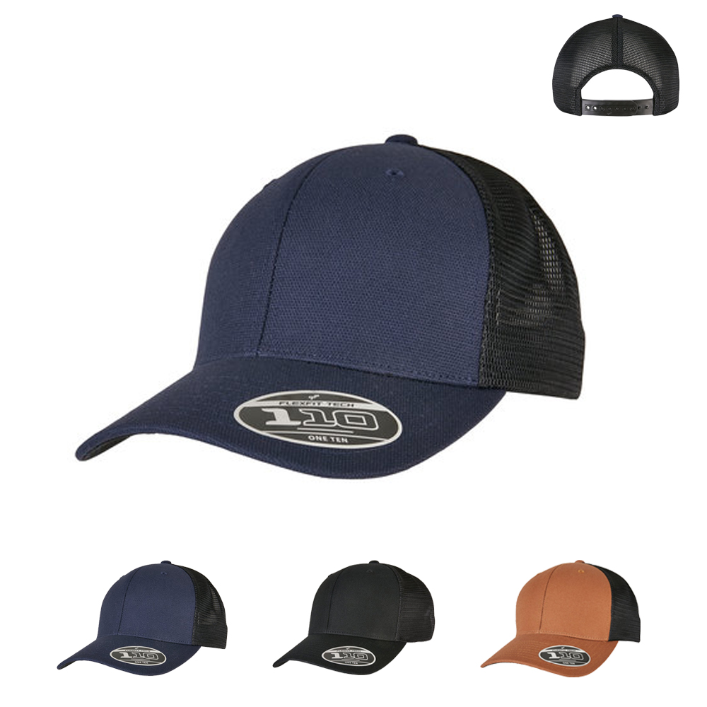 FX110ST FLEXFIT 110 strukturierte Canvas Trucker Kappe