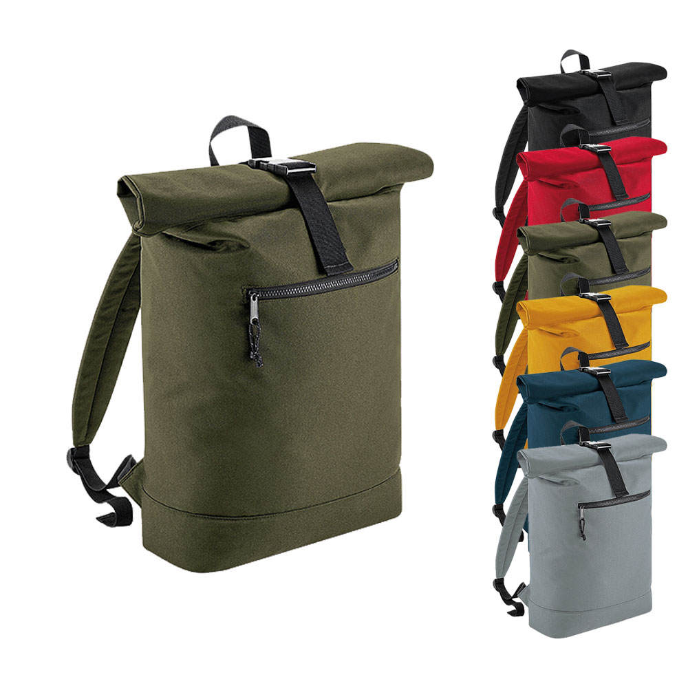 BG286 BagBase Roll-Laden  Rucksack  recycelt