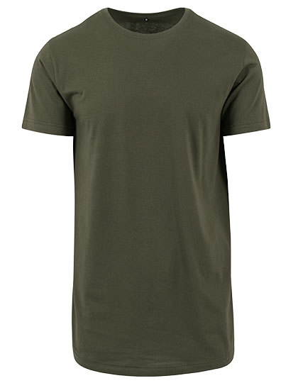 BY028 Build Your Brand extra langes T-Shirt kurzarm Herren
