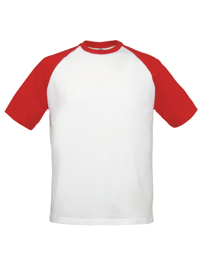 BCTU020 B&C kurzarm T-Shirt Base-Ball