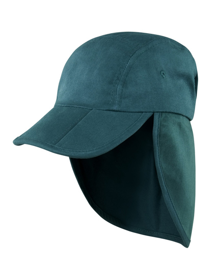 RH76 Result Headwear Legionärs Kappe mit Sonnenschutzklappe im Nackenbereich