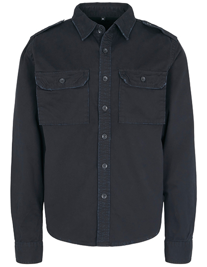 BYB9373 Build Your Brandit VINTAGE Hemd langarm