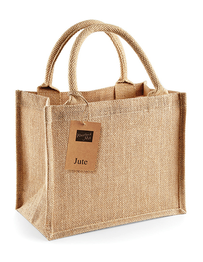 WM412 Westford Mill Jutetasche Einkaufstasche