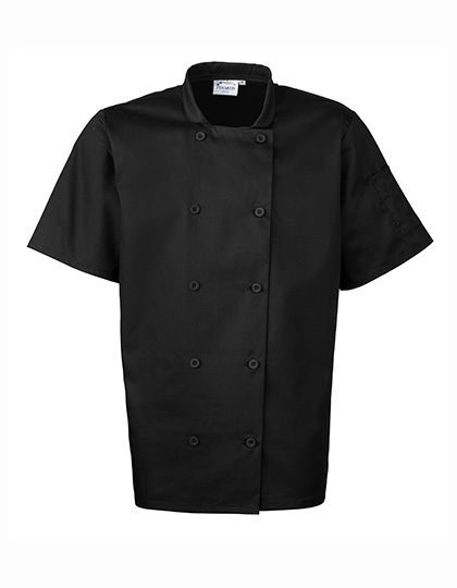 PW656 Premier Workwear Pflegeleichte kurzärmelige Kochjacke