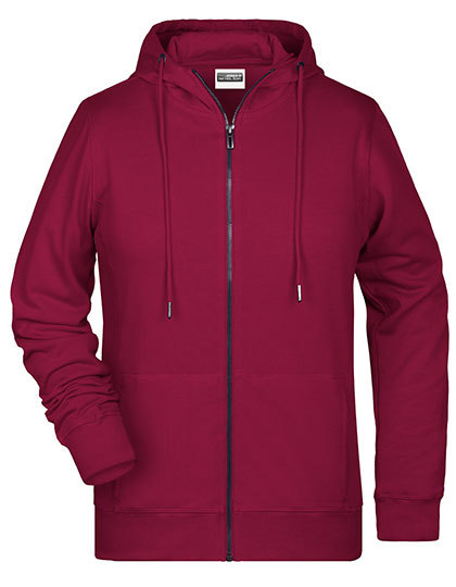 JN8025 James+Nicholson Damen Kapuzenjacke