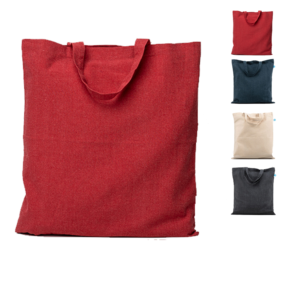 XT550 Printwear recycelte Baumwolltasche kurze Henkel