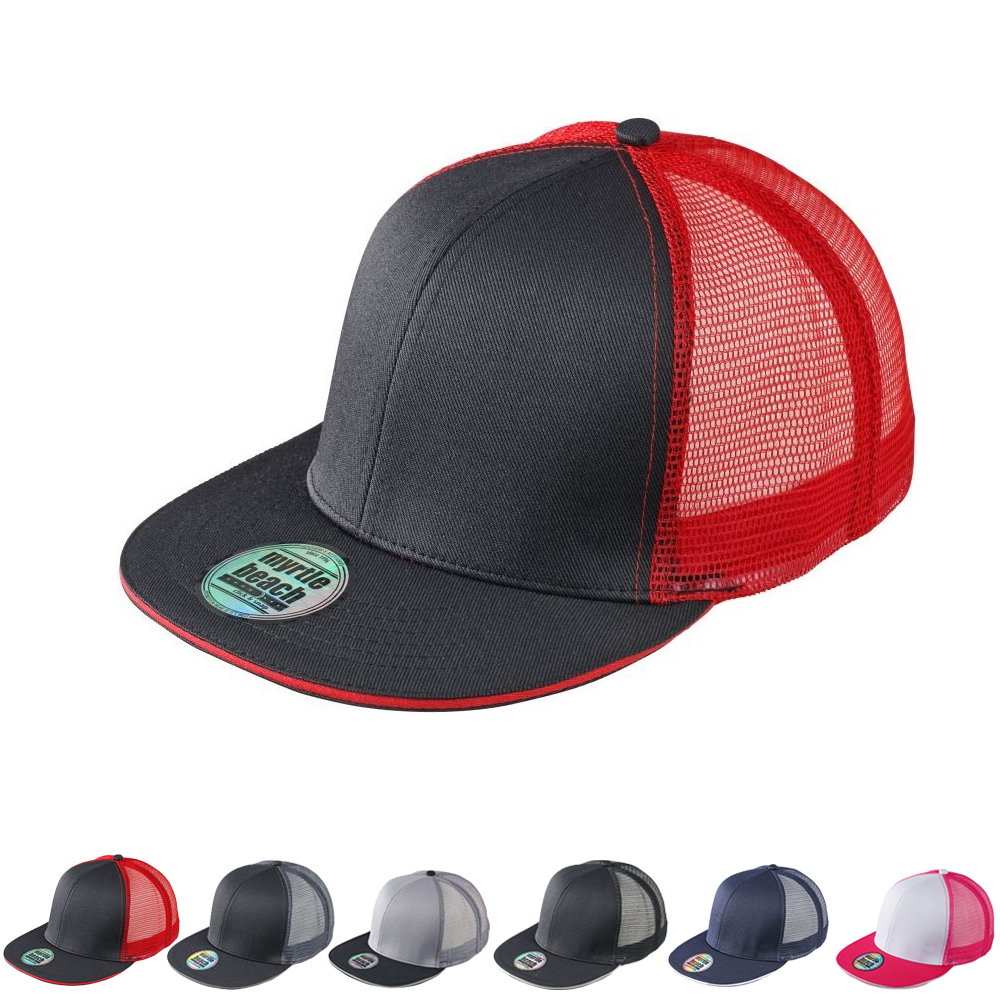MB6635 myrtle beach Kappe Gittergewebe 6 Panel