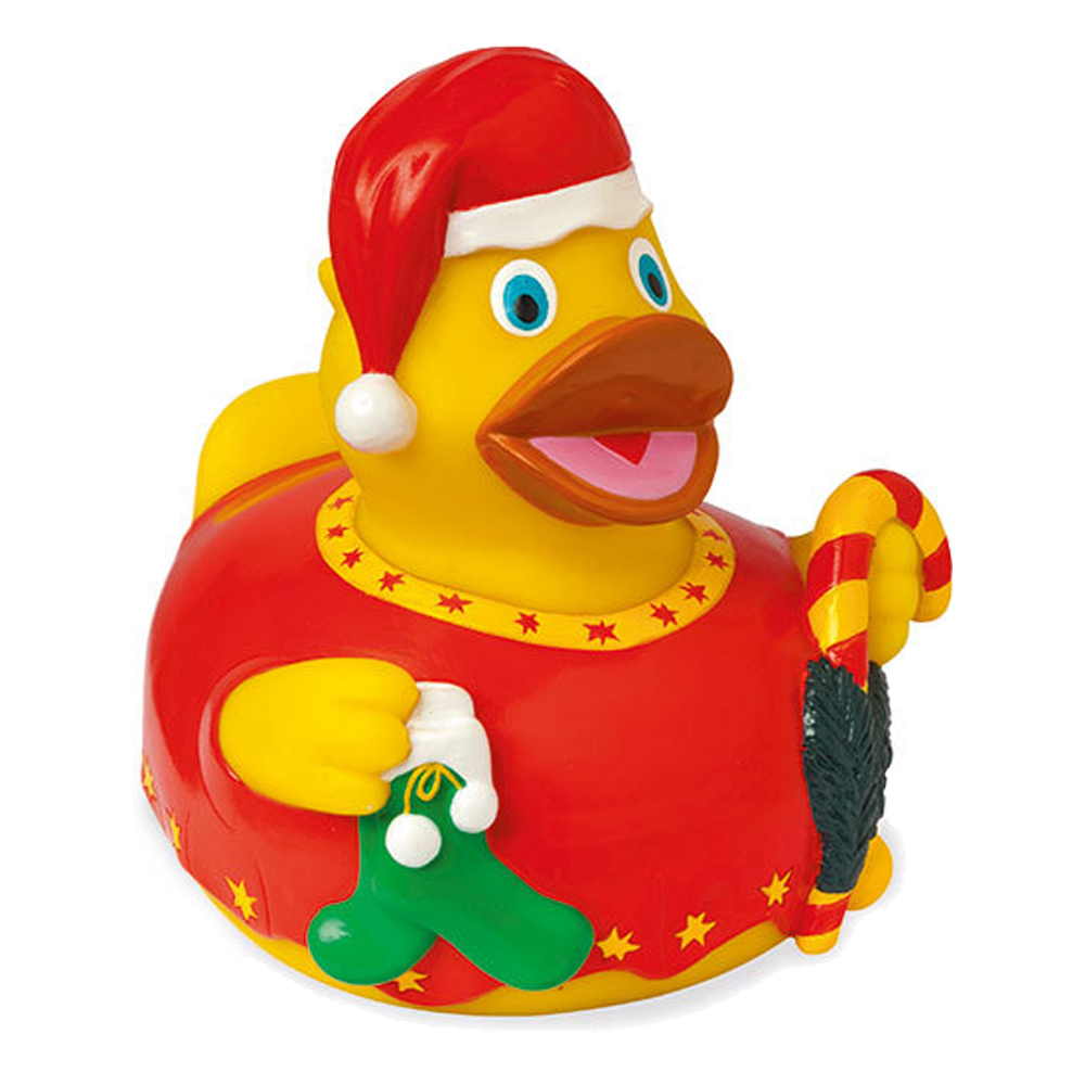 MBW131109 mbw Quietsche-Ente Weihnachten