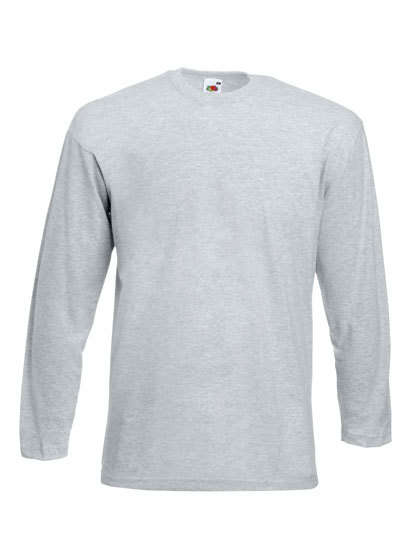 Fruit of the Loom Valueweight Langarm T-Shirt