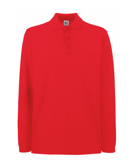 Fruit of the Loom Poloshirt Langarm