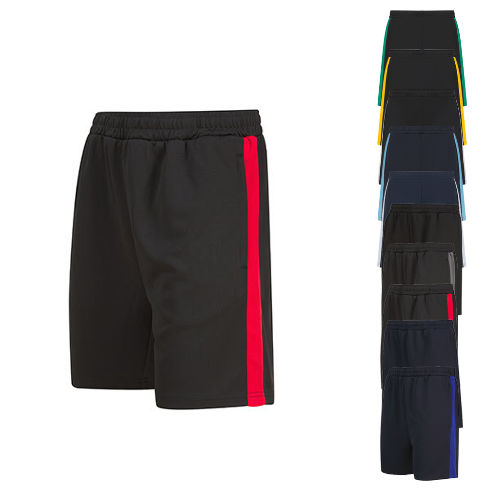 FH886 Finden+Hales kurze Hose Shorts mit Reißverschlusstaschen