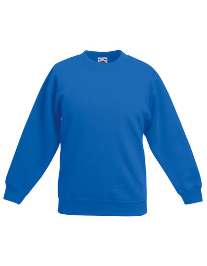 Fruit of the Loom Kinder Set-in Sweatshirt Pullover