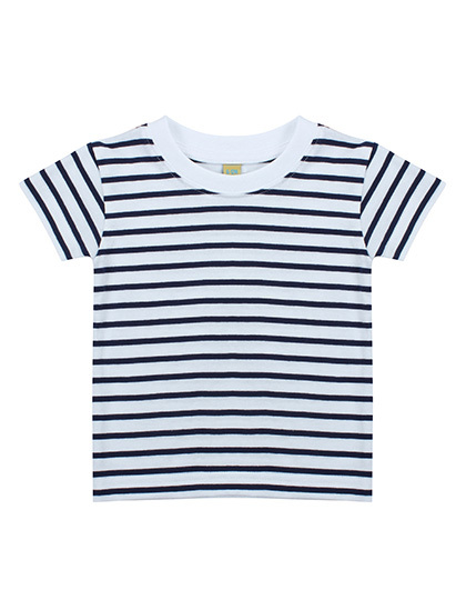 LW027 Larkwood Baby T-Shirt gestreift