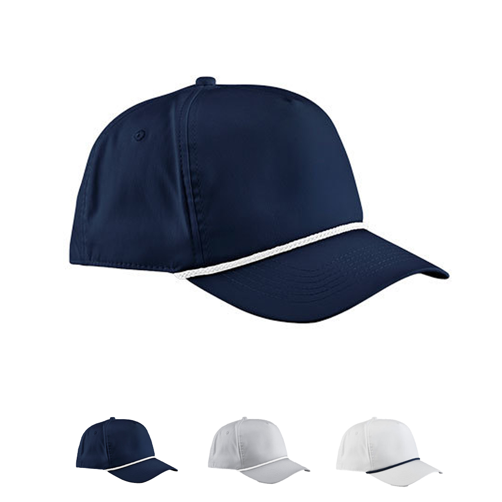 CB194R Beechfield Golfkappe mit Seil-Detail