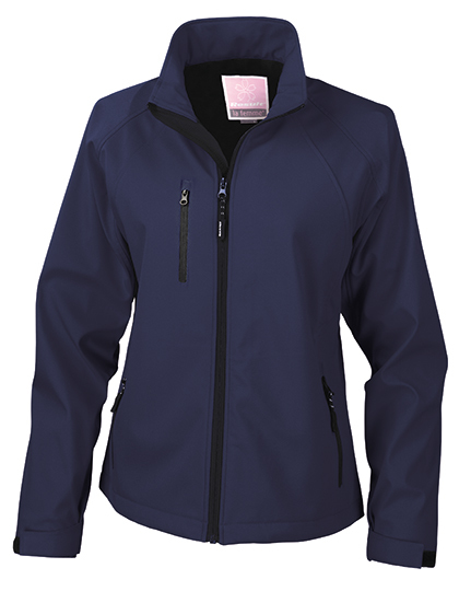 RT128F Result Damen Softshell Jacke wasserabweisend und atmungsaktiv