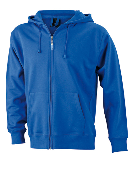 JN042 James+Nicholson Herren Kapuzenjacke