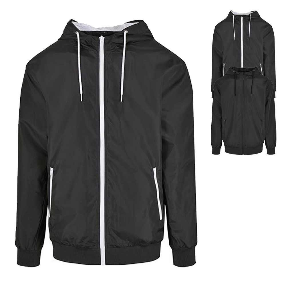 BY151 Build Your Brand recycelte Windjacke