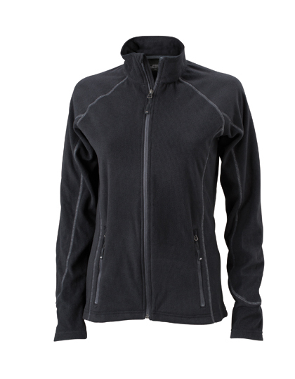 JN596 James+Nicholson Damen Strukturfleecejacke