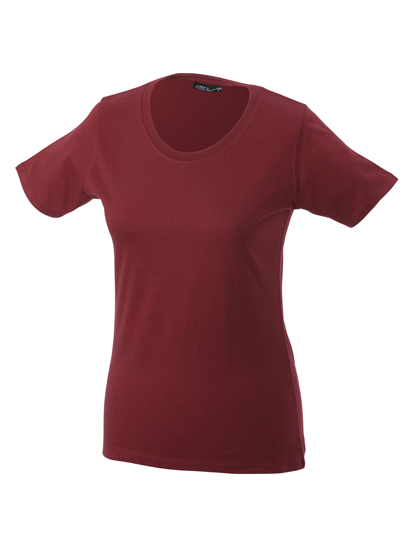 JN901 James+Nicholson Damen BASIC T-Shirt kurzarm