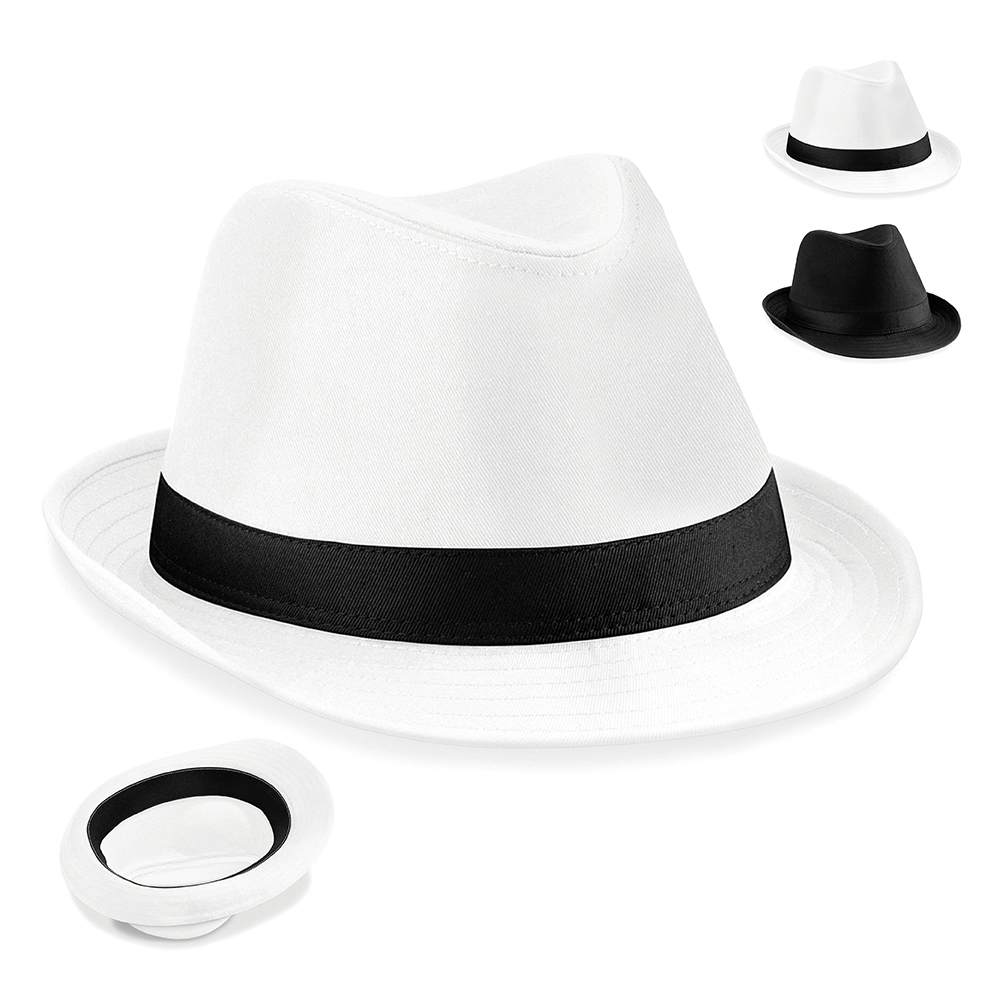 CB630 Beechfield Hut Fedora-Hut im klassischen Schnitt