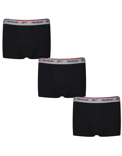 RBK8266 Reebok Herren Unterhose Boxer - Ovett (3er Pack)